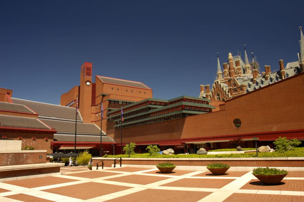 Courtyard of the British Library